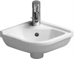 Duravit Praustuvas rankoms Starck3 kampinis 43x38cm hh & o.l.