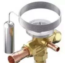 Danfoss TE2 R404A/R507A litavimas - termostatinis išsiplėtimo vožtuvas, 1/2 išorinis skersmuo, 1/4, R404A/R507A