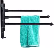 Vilde Rankšluosčių kabykla aliuminis juoda pasukamas 30 cm