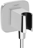 Hansgrohe Sieninis dušo lizdas su laikikliu „FixFit Q“, chromuotas