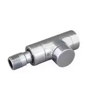 Tiesus ventilis "Combi E", chromas, DN15-1/2"