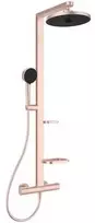 Ideal Standard dušas sistēma ar termostatu Ceratherm ALU+, rose