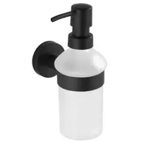 Wenko Muilo dozatorius Bosio muilo dozatorius 200 ml nerūdijantis plienas matinis juoda-balta