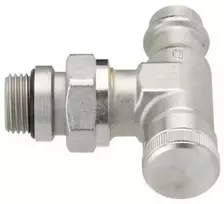 DANFOSS RLV 15 grįžtamojo vamzdžio jungtis DN15, presuojama kampinė
