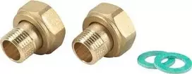 Danfoss jungčių rinkinys DN25 išorinis sriegis, 1.1/4" jungiamoji veržlė (komplektą sudaro 2 vnt. antgalių, tarpinių ir jungiamųjų veržlių)