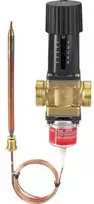 DANFOSS AVTB15 su nipelės jungtimi, 3/4 colio išorinis sriegis, jutiklis Ø9,5x190 mm - nustatymo diapazonas nuo 20 iki 60 laipsnių, kvs 1,9.