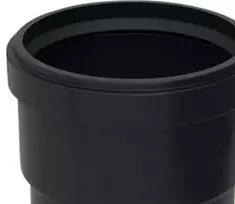 Geberit 367.779.16.3 PE mova su lūpine sandarikliu 110 mm, juoda