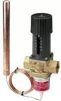 DANFOSS AVTB20 su nipelio jungtimi, 1 colio išorinis sriegis, jutiklis Ø9,5x190 mm - nustatymo diapazonas nuo 20 iki 60 laipsnių, kvs 3,4.