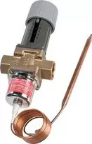 DANFOSS AVTB15 su lizdo jungtimi, 1/2 colio vidinis sriegis, jutiklis Ø9,5x190 mm - nustatymo diapazonas nuo 20 iki 60 laipsnių, kvs 1,9.