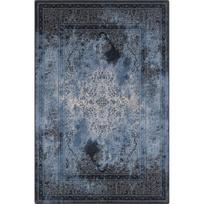 Mėlynos spalvos iš vilnos kilimas 160x240 cm Difida – Agnella