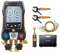 Testo 557s skaitmeninio kolektoriaus rinkinys (su užpildymo žarnomis)