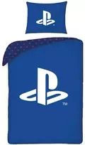 MCU Patalynė medvilninis 140x200 PlayStation vaikiškas pagalvės užvalkalas 70x90 Kids 09