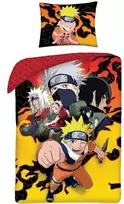 MCU Patalynė medvilninis 140x200 Naruto vaikiškas pagalvės užvalkalas 70x90 Kids 09