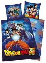 MCU Patalynė bawełniana 135x200 Dragon mėlyna su jedną poszewką 80x80 H23