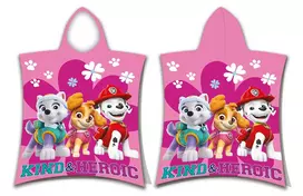 Paw Patrol PP475 Vaikiškas rankšluostis-pončas, 50x115 cm