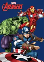 Koc polarowy 100x140 Avengers 002 tamsiai mėlyna Faro