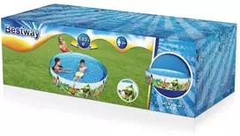 Baseinas vaikams Bestway Dinozaurai, 183x38 cm