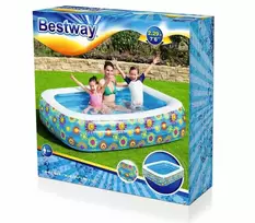 Pripučiamas baseinas Bestway 229 x 152 x 56 cm.