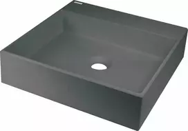 Granito stalviršiai Deante Correo 40x40 cm, CQR_TU4S, antracito metalo