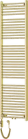 Elektrinis rankšluosčių džiovintuvas Mexen Mars, 1800 x 500 mm, 600 W, aukso
