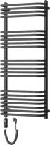 Elektrinis rankšluosčių džiovintuvas Mexen Apollo, 1210 x 550 mm, 600 W, antracitas