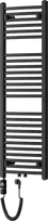 Elektrinis rankšluosčių džiovintuvas Mexen Ares, 1200 x 400 mm, 600 W, juodas