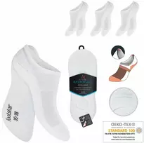 Unisex pėdutės su silikonu Footstar 71316, 3 poros