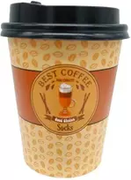 Kojinės vyrams kavos puodelyje Apollo Coffee socks, macchiato