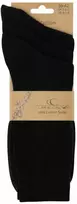 100% medvilninės kojinės vyrams Clark Crown Cotton 2182, juodos, 3 poros