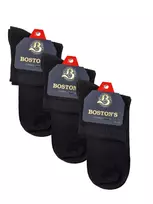 Šukuotinės medvilnės trumpos kojinės vyrams Boston’s, 3 poros