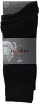 Merino vilnos klasikinės kojinės vyrams Apollo, 3 poros, juodos