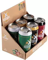 Kojinės vyrams skardinėje Beer socks, 6 vnt, 42-47