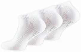 Unisex trumpos kojinės su šukuotine medvilne STARK SOUL 2124, 3 poros, baltos