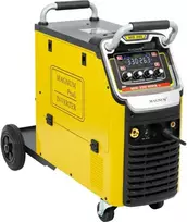 Magnum INVERTINIS PUSIAU AUTOMATINIS SUVIRINIMO APARATAS MIG-330 MMAV2 IGBT 4X4, 330A/60%, 400V, MB24/5, GP50, MIT, KABELIAI, MMA, ŽARNA, W16 5P…