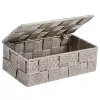 Organizatorius su dangteliu ADRIA TAUPE, vonios konteineris, WENKO