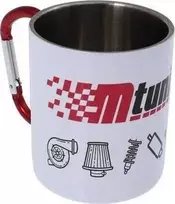 MTuning metalinis puodelis 300 ml, baltas