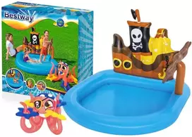 Pripučiamas baseinas Bestway Pirate ship, 140x130x104 cm