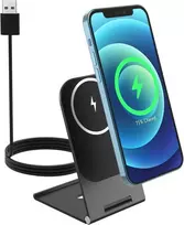 Įkroviklis Swissten belaidis įkroviklis itin plonas (suderinamas su „Magsafe“)