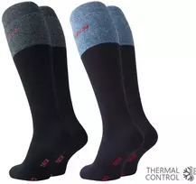 Vca Textil Vyriškos frotinės THERMO kojinės iki kelių, 2 poros