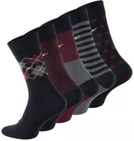 Vca Textil Vyriškos klasikinės medvilninės kojinės, 5 poros