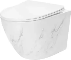 PAKABINAMAS KLOZETAS „REA CARLOS“ NATURE MARBLE