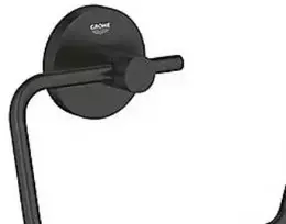 Grohe toilet paper holder Start, matt juodas