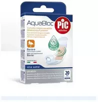 Pic Solution Pic Aquabloc Atsparus vandeniui Plasters Medium pleistrai 20 vnt