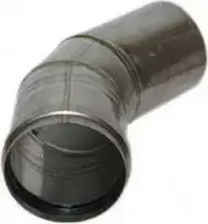 SpiroFlex 80 turbo (nv) 45 laipsnių alkūnė. SPIROFLEX SX-TJNV80KS45