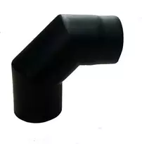 Dūmtraukio alkūnė WADEX, 115 mm, 2 mm, 90°
