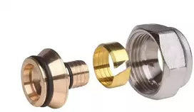 Eurokonus jungtis, Danfoss, PEXa vamzd, 16×3/4″ su vid srieg