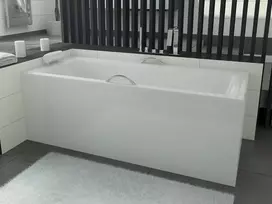 Vonia Besco Talia Premium, 160 x 75 cm, su rankenėlėmis, pagalvėle ir apdaila