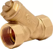 Perfexim PHA-060M G1 WW PN25 DN25 CuZn įstrižas filtras su magnetiniu įdėklu