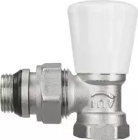 Invena Straight radiatoriaus tiekimo vožtuvas 1/2" plieniniams vamzdžiams (CZ-60-K15)