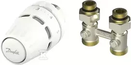 Danfoss Regus 2 dalių rinkinys M30x1,5 + RLV-KB 1/2" tiesus